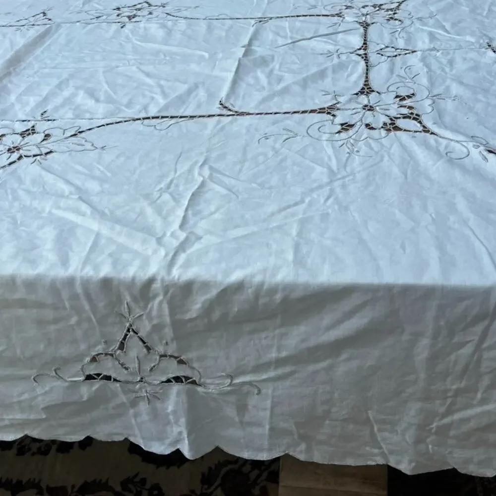 Cotton Tablecloth 62 x 67